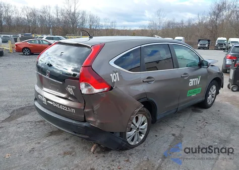 2012 Honda Cr-V Ex from USA, damaged, VIN 5J6RM4H55CL005811